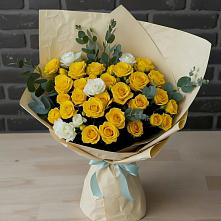 Букет цветов из:  Розы в Ольгинской Краснодарского края