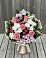 Букет цветов из: Альстромерии, Гвоздики, Розы и Хризантемы в Ольгинской Краснодарского края