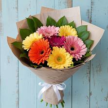 Букет цветов из:  Герберы в Ольгинской Краснодарского края