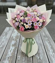 Букет цветов из:  Розы и Хризантемы #REPLACE_PRED# Ольгинской Краснодарского края