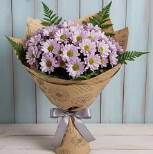 Букет цветов из:  Хризантемы в Ольгинской Краснодарского края