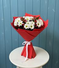 Букет цветов из:  Хризантемы в Ольгинской Краснодарского края