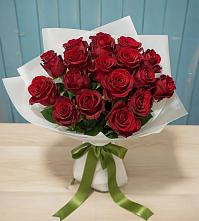Букет Красные розы в Ольгинской Краснодарского края