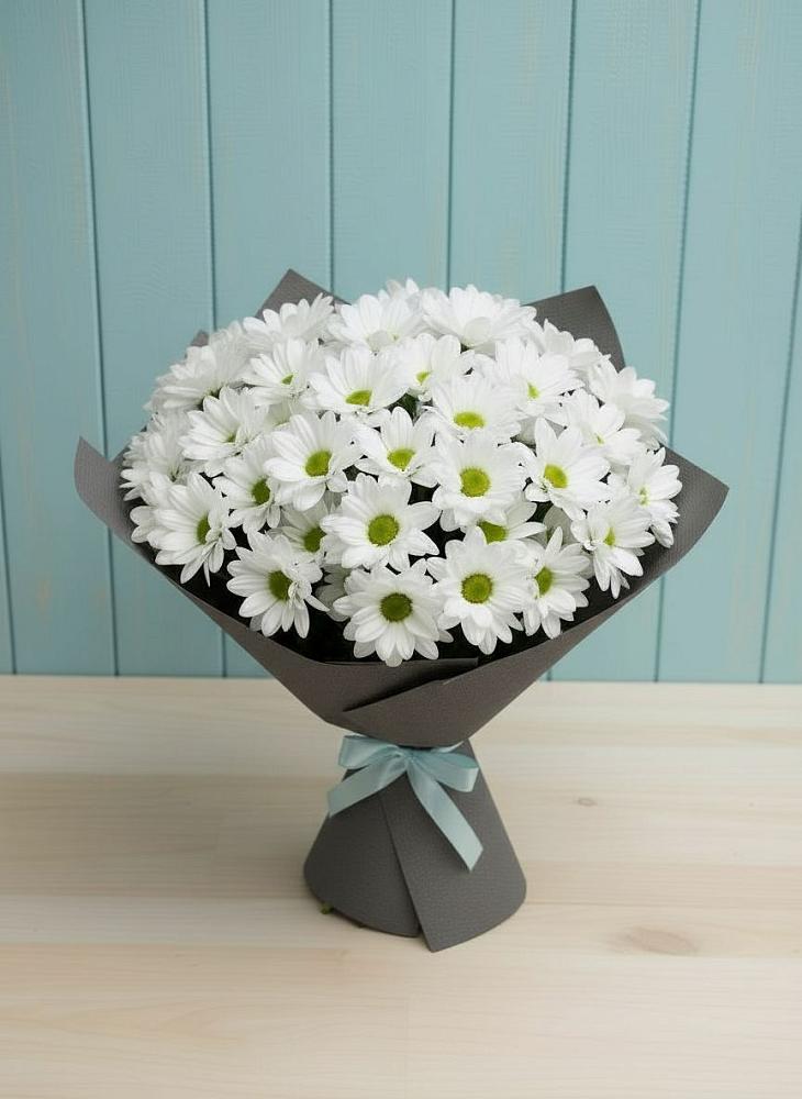 Букет цветов из: Хризантемы в Ольгинской Краснодарского края