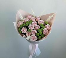 Букет цветов из:  Розы и Хризантемы в Ольгинской Краснодарского края