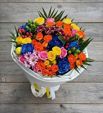 Букет цветов из:  Розы и Хризантемы #REPLACE_PRED# Ольгинской Краснодарского края