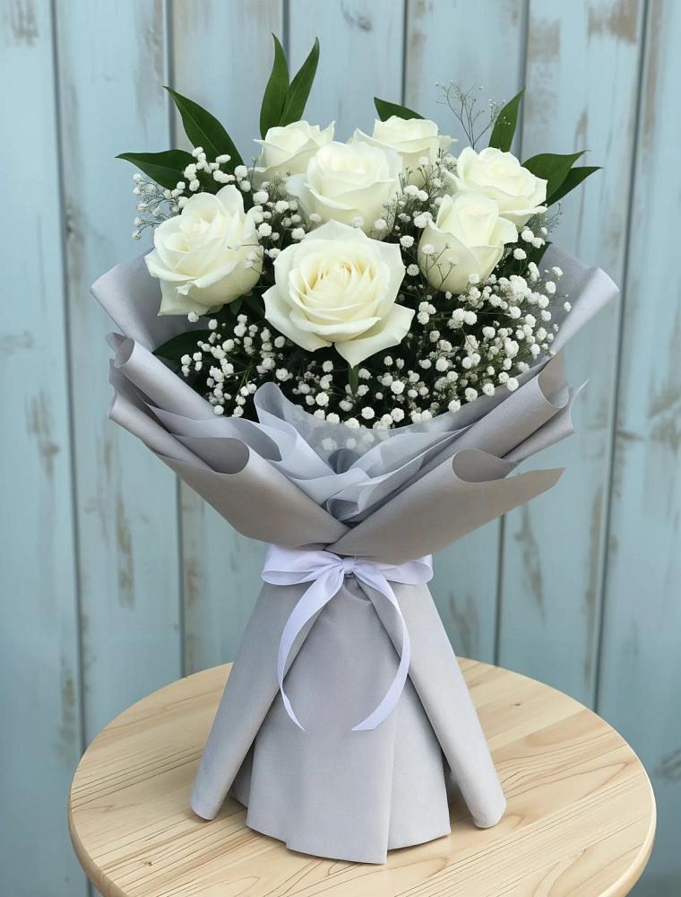 Букет цветов из: Розы в Ольгинской Краснодарского края