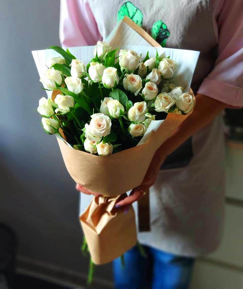 Букет цветов из: Розы в Ольгинской Краснодарского края