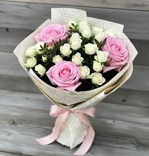 Букет цветов из:  Розы в Ольгинской Краснодарского края