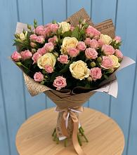Букет цветов из:  Розы в Ольгинской Краснодарского края