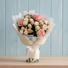 Букет цветов из:  Розы в Ольгинской Краснодарского края