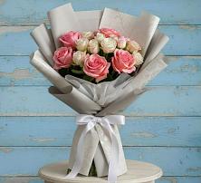 Букет цветов из:  Розы в Ольгинской Краснодарского края